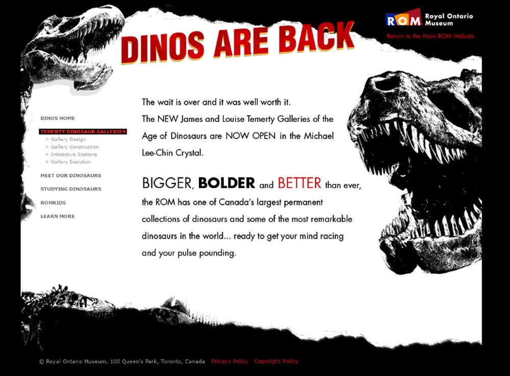 Dinos are Back